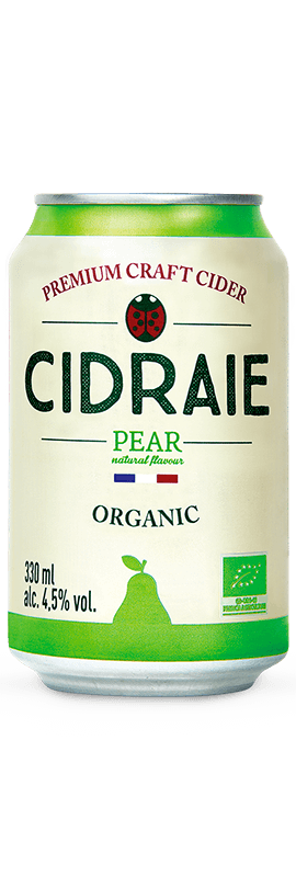 Cidraie Organic Pear Fransk Cider Pernod Ricard Sverige